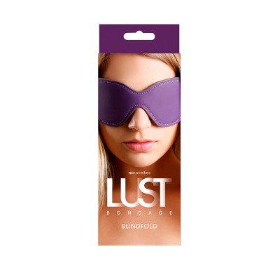 Maska-LUST BONDAGE BLINDFOLD PURPLE